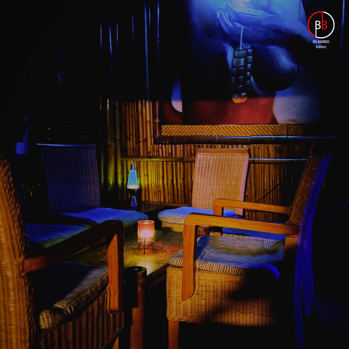 Lounge im Big Bamboo Koblenz