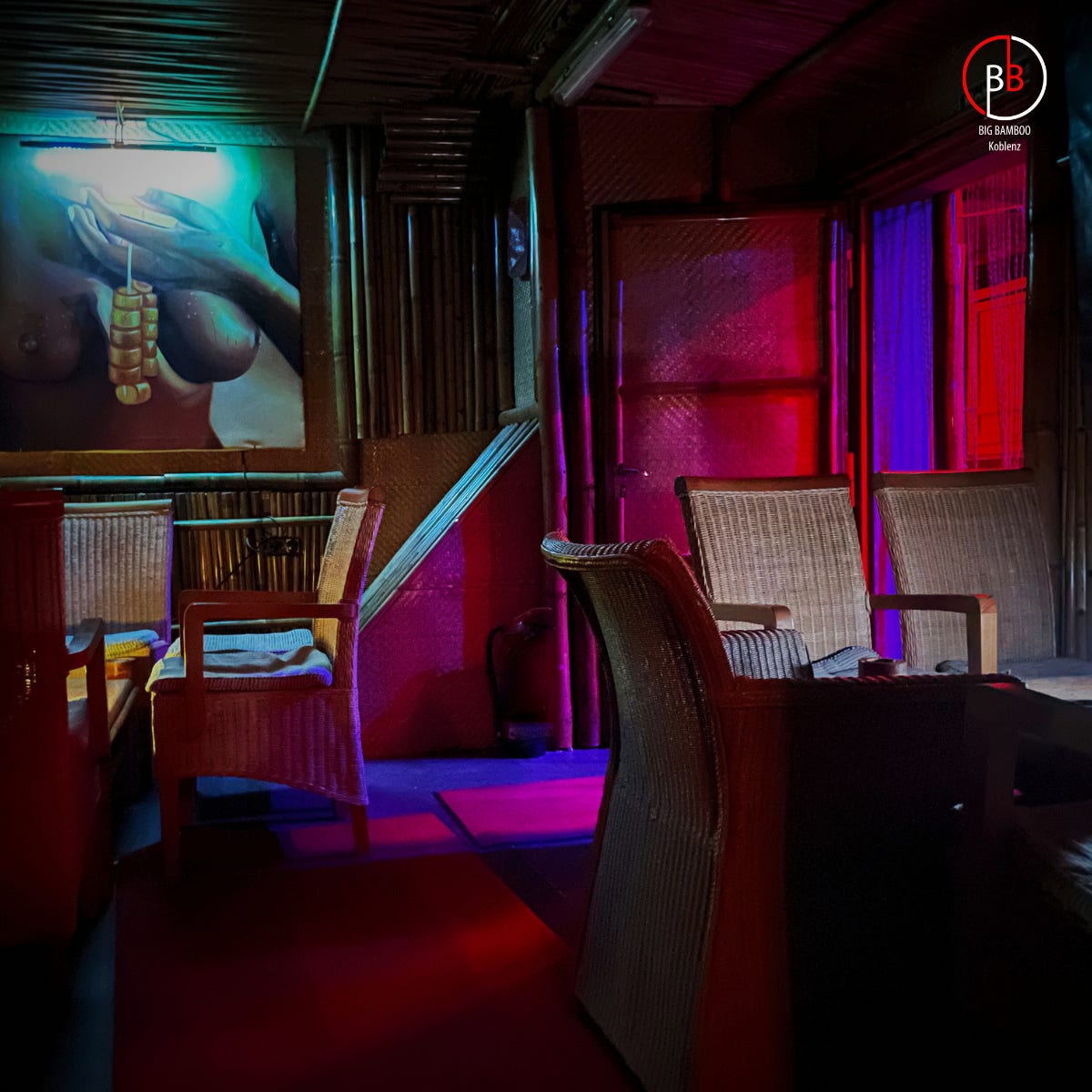 Lounge im Big Bamboo Koblenz